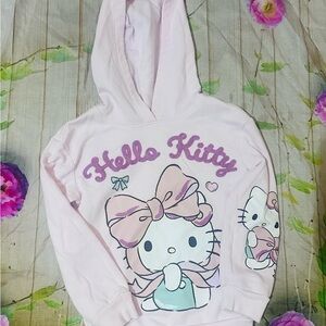 Hello Kitty Light Pink Kids Hoodie